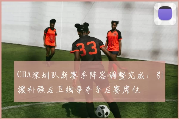 CBA深圳队新赛季阵容调整完成,引援补强后卫线争夺季后赛席位