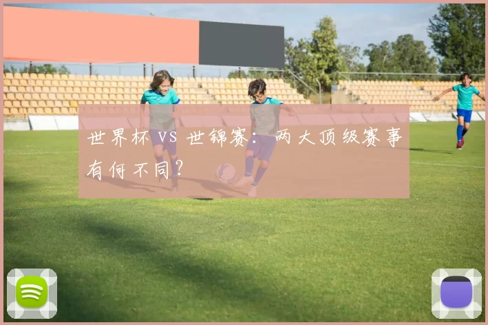 世界杯 vs 世锦赛：两大顶级赛事有何不同？