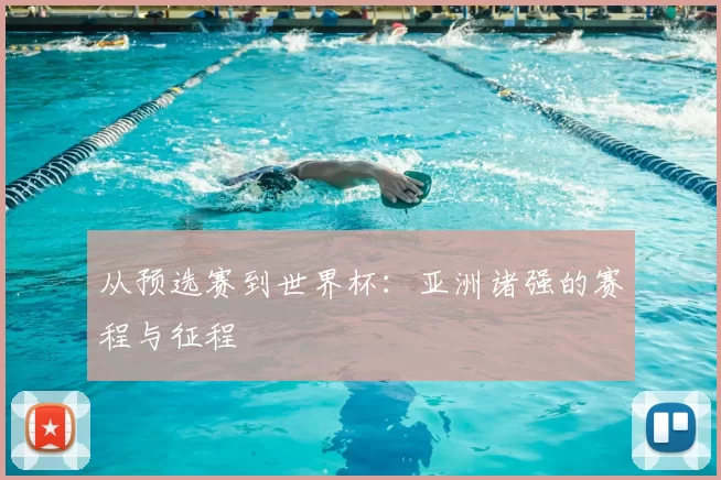 从预选赛到世界杯:亚洲诸强的赛程与征程